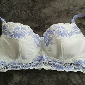 White demi bra from Adore me